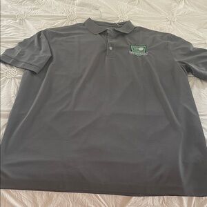 Callaway Gray Golf Polo Shirt with Logo